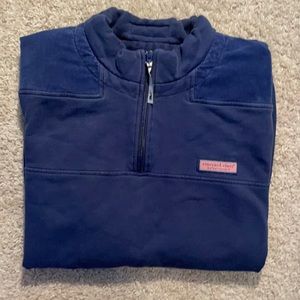 Navy Vineyard Vines Half-Zip Pullover